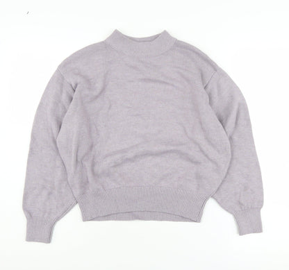 Womens UK Size XS H&M Purple Pullover Jumper