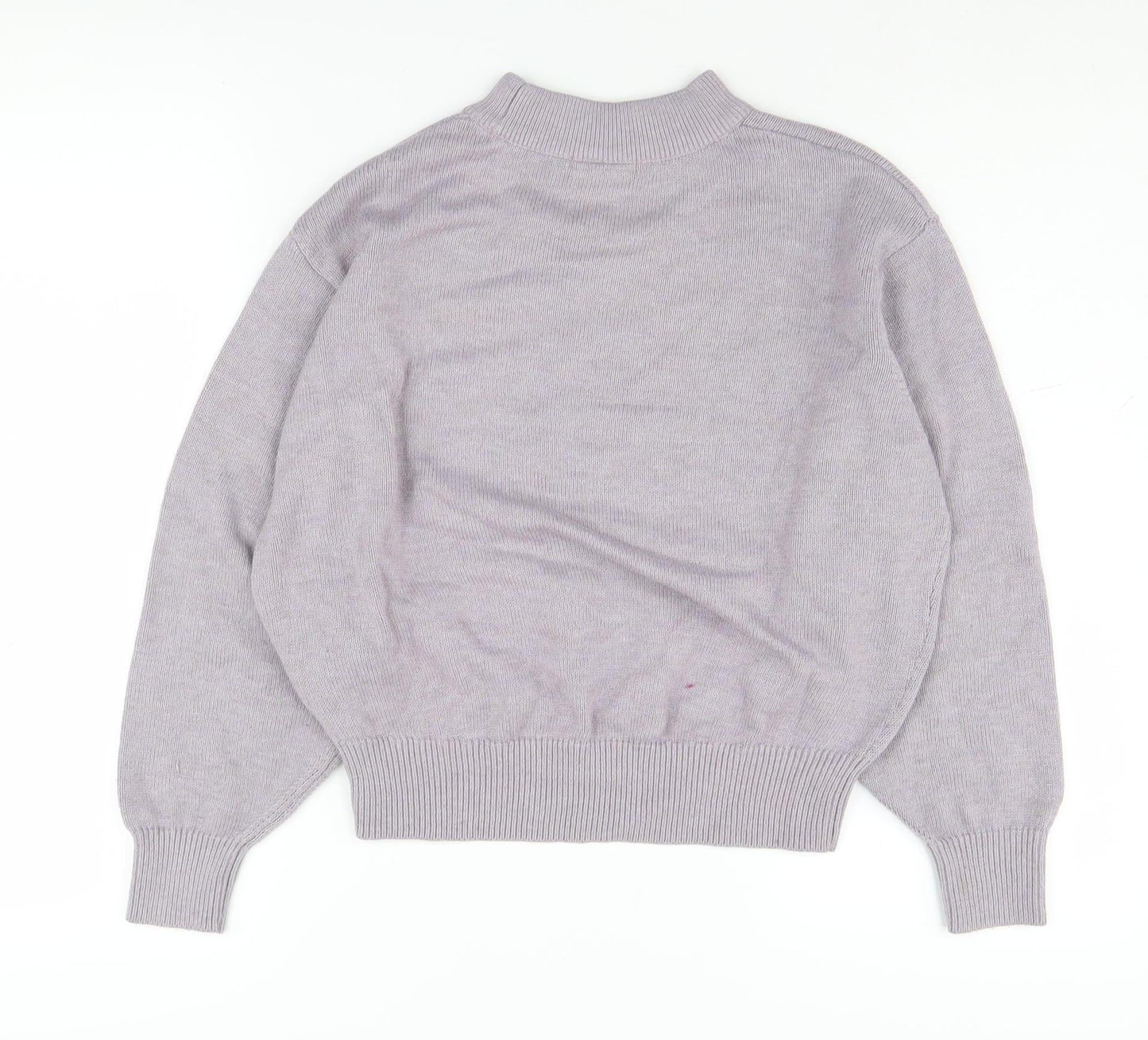 Womens UK Size XS H&M Purple Pullover Jumper