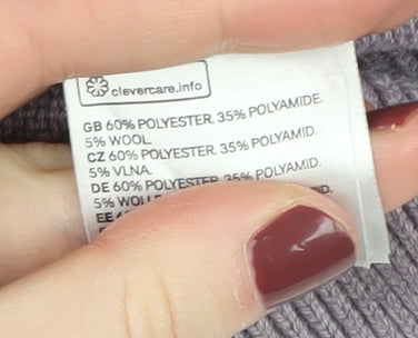 Womens UK Size XS H&M Purple Pullover Jumper