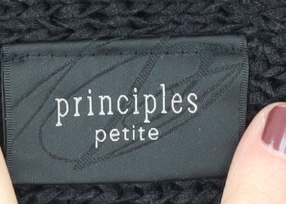 Womens UK Size S Principles Black Pullover Jumper