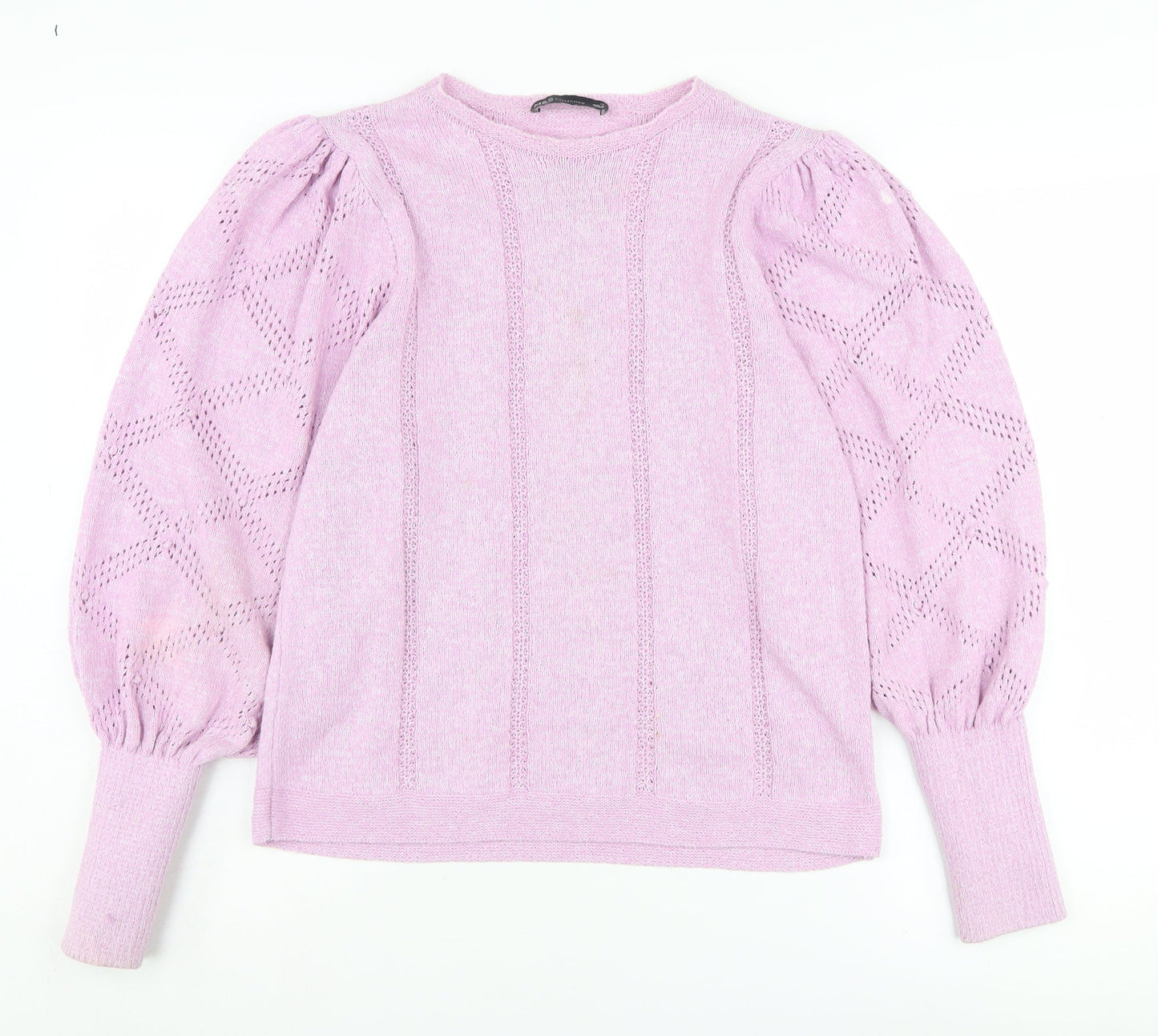 Womens UK Size 14 Marks and Spencer Pink Pullover Jumper