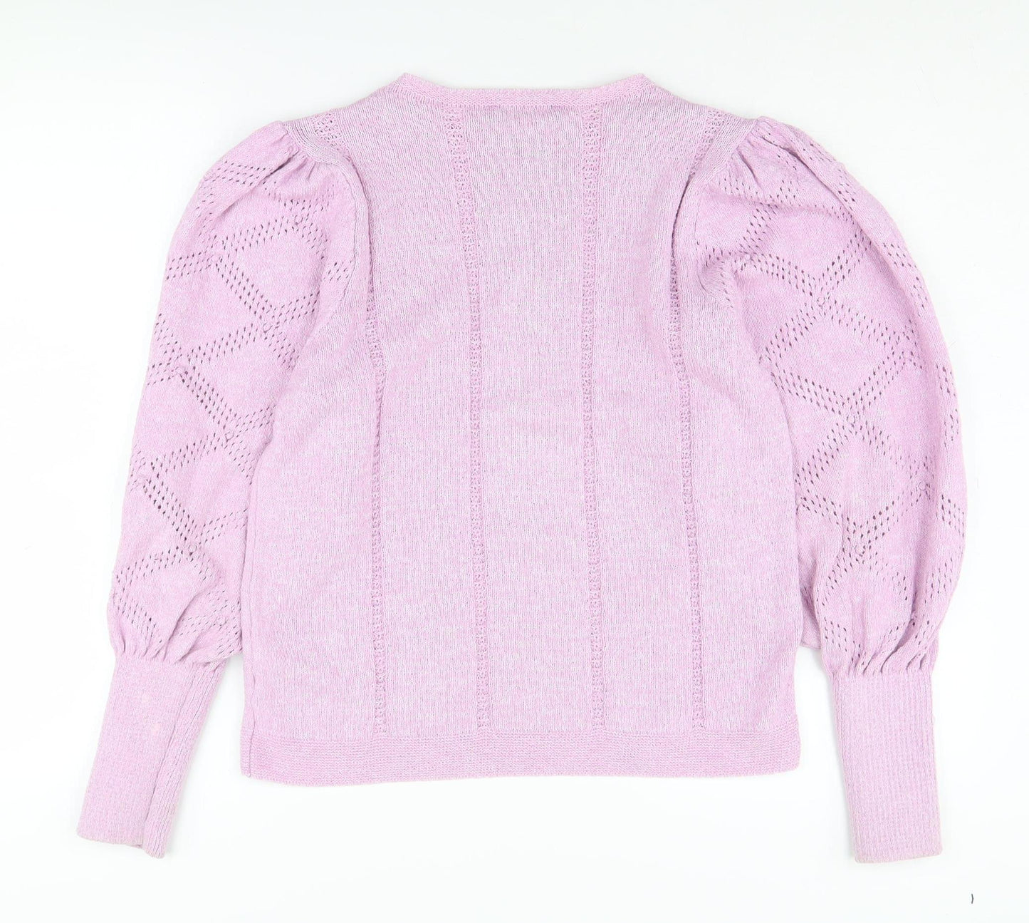 Womens UK Size 14 Marks and Spencer Pink Pullover Jumper