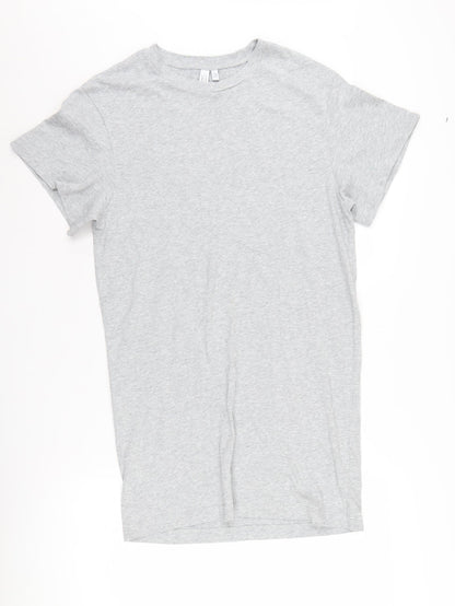 & Other Stories Women's Grey XS T-Shirt Dress Casual