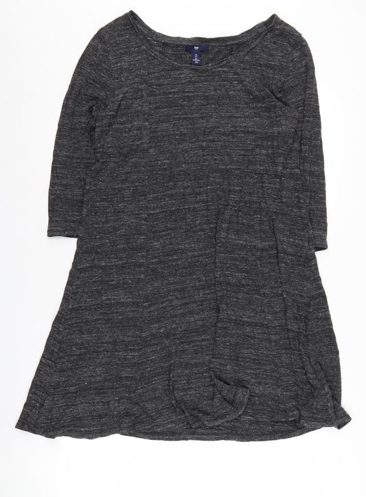 Gap Women's Grey T-Shirt Dress L