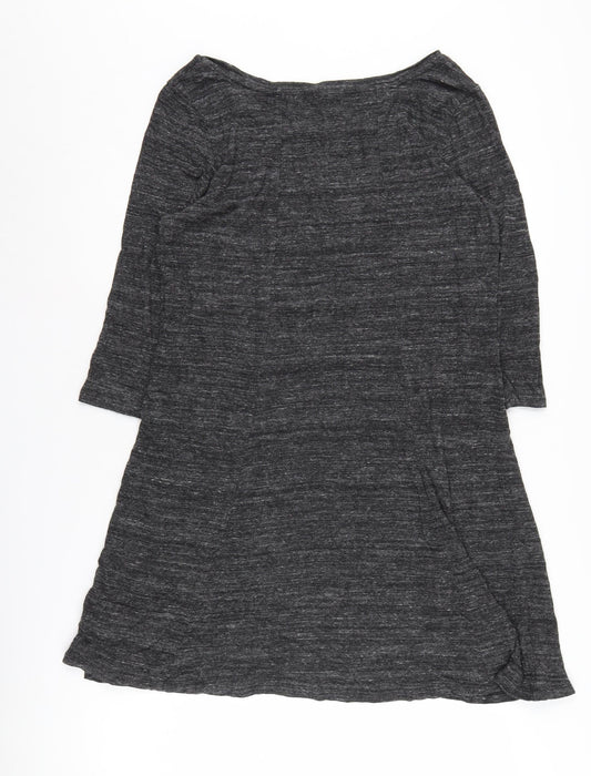 Gap Women's Grey T-Shirt Dress L