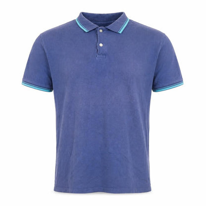 Gap Men's Blue Polo Shirt L Size Cotton Casual