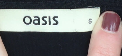 Womens UK Size S Oasis Black  Tank