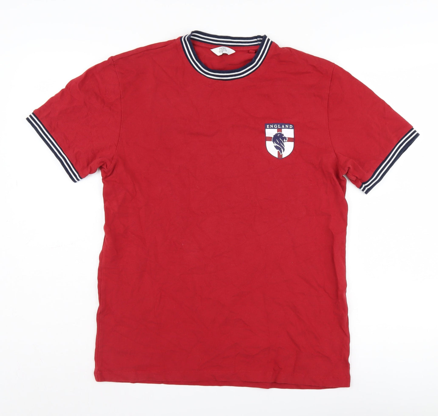 Next Men's Red England 66 Sports T-Shirt M