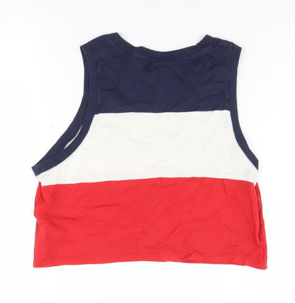 Unisex Adults UK Size S Levi's Multicoloured Cropped Tank