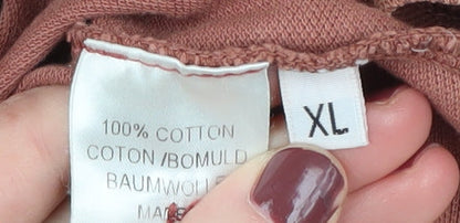 Coastal Blue Men’s XL Brown Polo Shirt