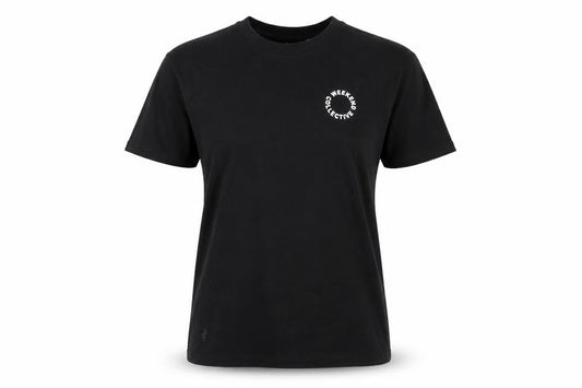 Womens UK Size 8 ASOS DESIGN Black Basic T-Shirt