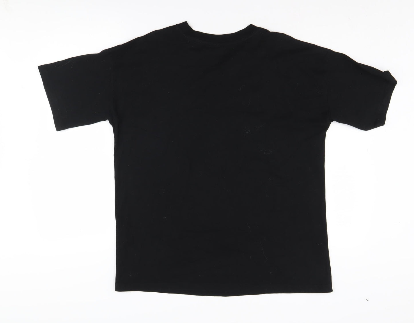 Womens UK Size 8 ASOS DESIGN Black Basic T-Shirt