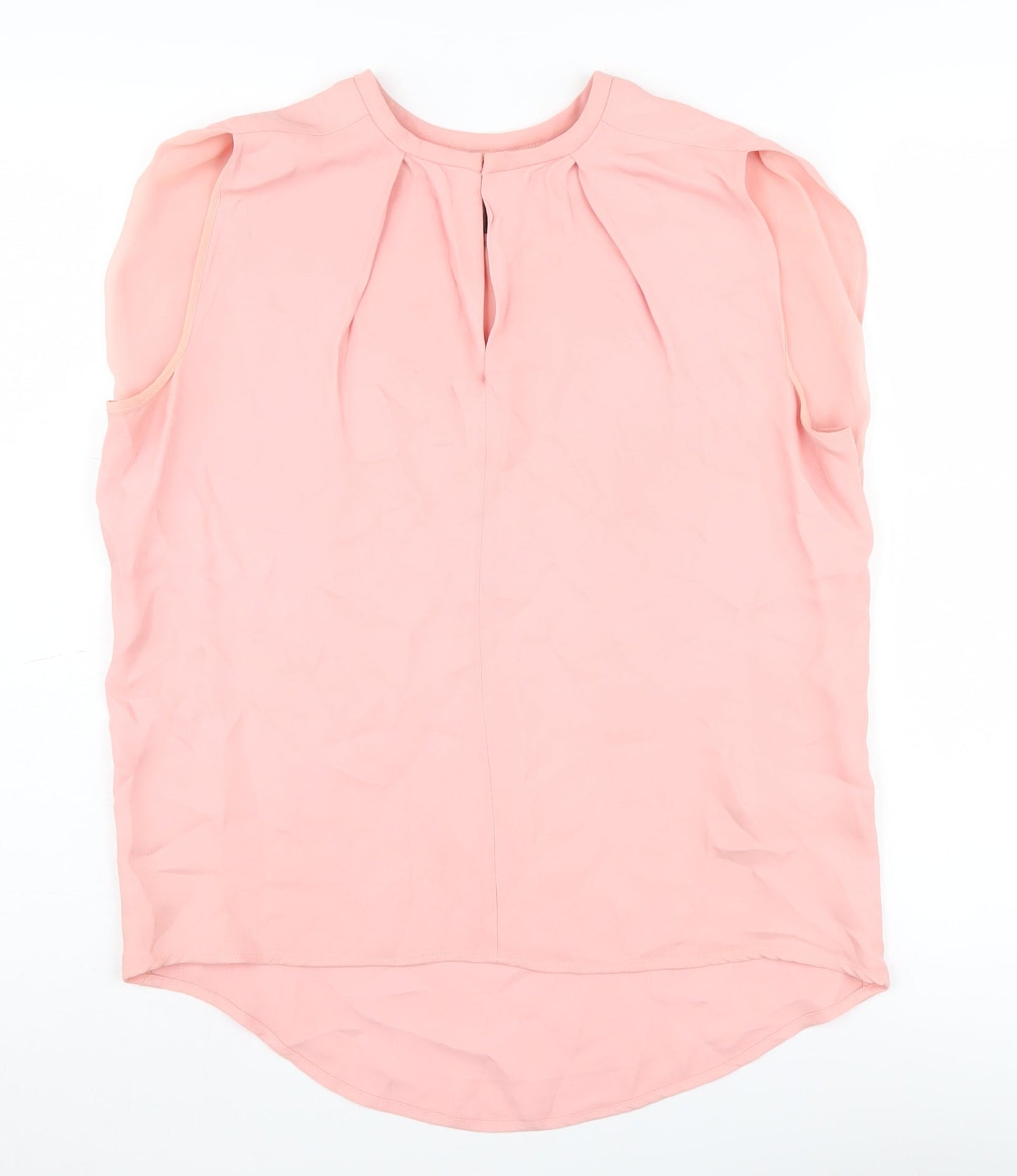 Ipekyol Women's Pink Sleeveless Blouse, Size 10, Viscose