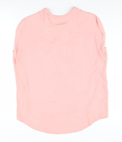 Ipekyol Women's Pink Sleeveless Blouse, Size 10, Viscose