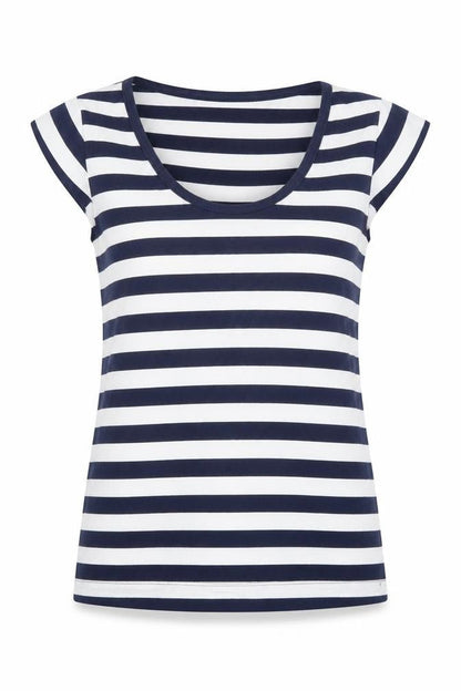Womens UK Size L French Connection Multicoloured Basic T-Shirt