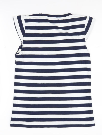 French Connection Women's Striped T-Shirt - L