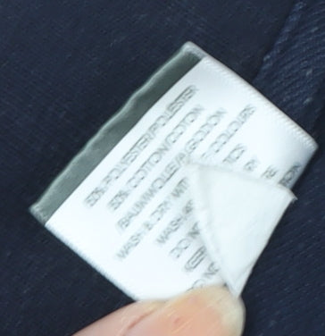 Uneek Men's Blue Polo Shirt - Size S, Short Sleeve, Logo Accent