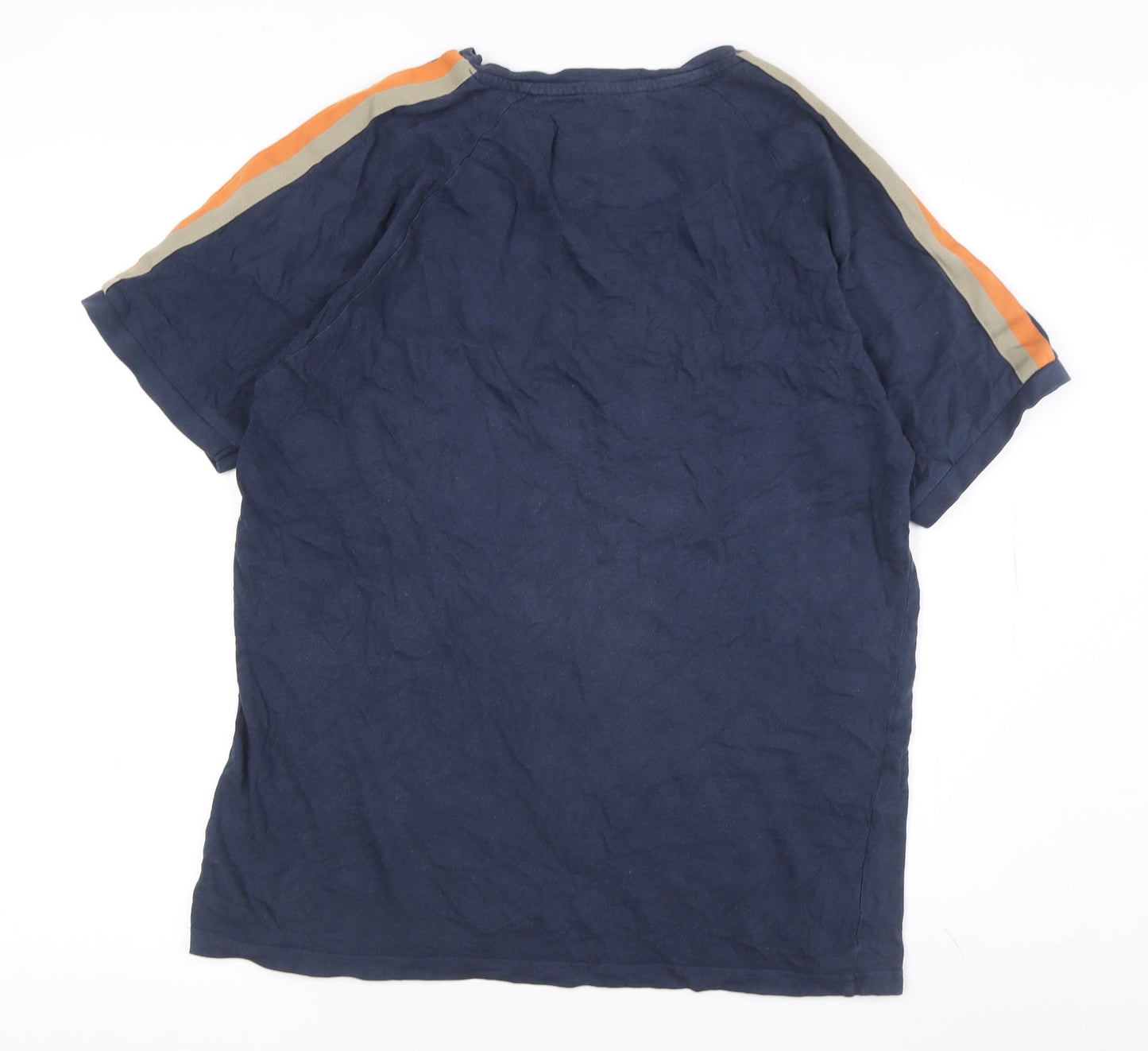 Mens UK Size S Bellfield Blue  T-Shirt