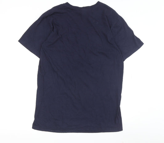 Marvel Men's Medium Navy Deadpool Graphic Tee