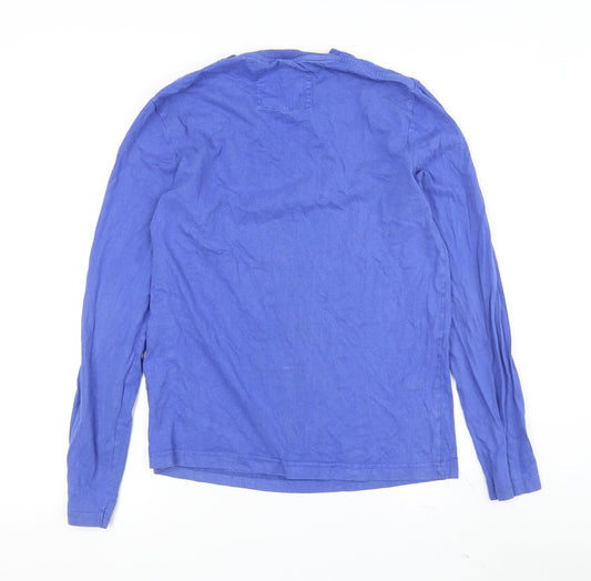Jack Wills Women's Blue Long Sleeve T-Shirt, Size S