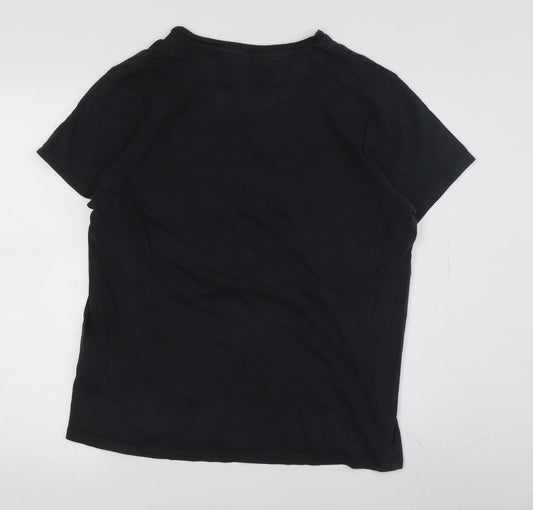 Mens UK Size M Ben Sherman Black  T-Shirt