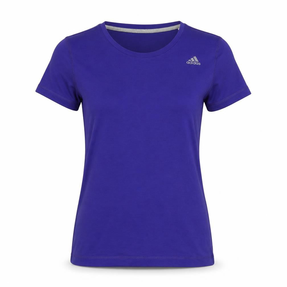 Unisex Adults UK Size M adidas Blue Basic T-Shirt