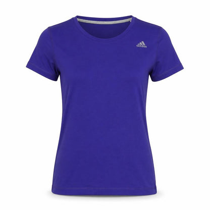 Unisex Adults UK Size M adidas Blue Basic T-Shirt