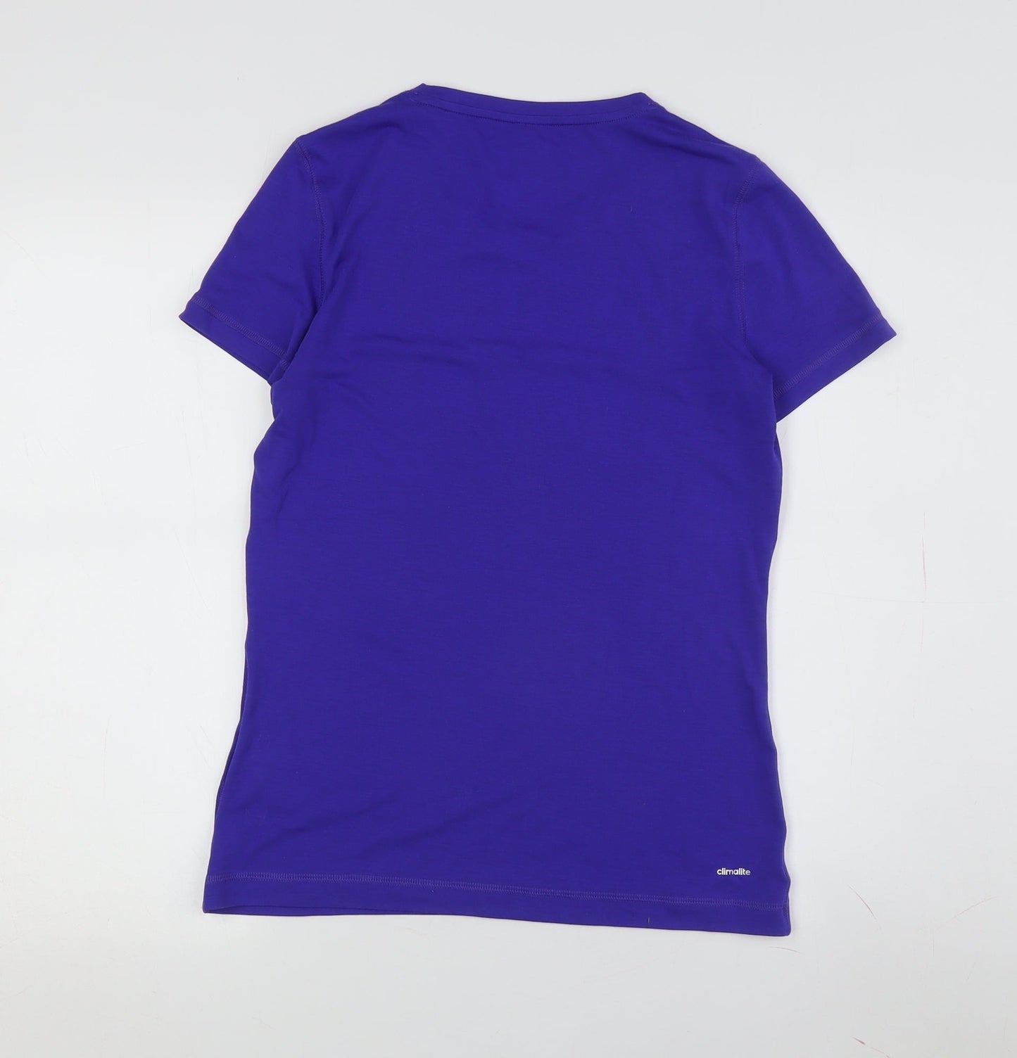 Unisex Adults UK Size M adidas Blue Basic T-Shirt