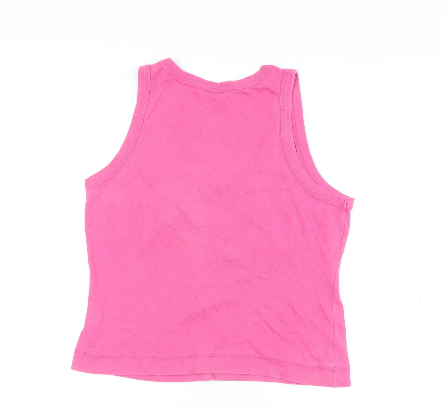Womens UK Size 10 La Senza Pink Basic Tank