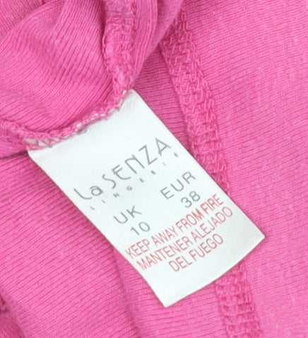 Womens UK Size 10 La Senza Pink Basic Tank