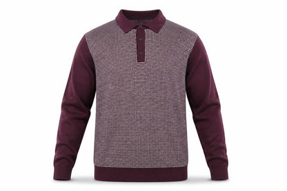 Mens UK Size M Marks and Spencer Purple Pullover Jumper