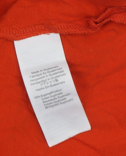 Womens UK Size S J.CREW Red Jersey T-Shirt