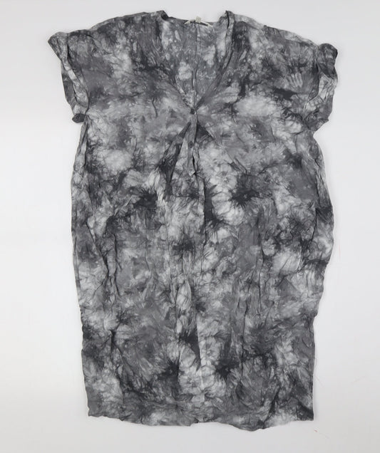 Sandwich Women's Black Tie Dye Shift Dress 8