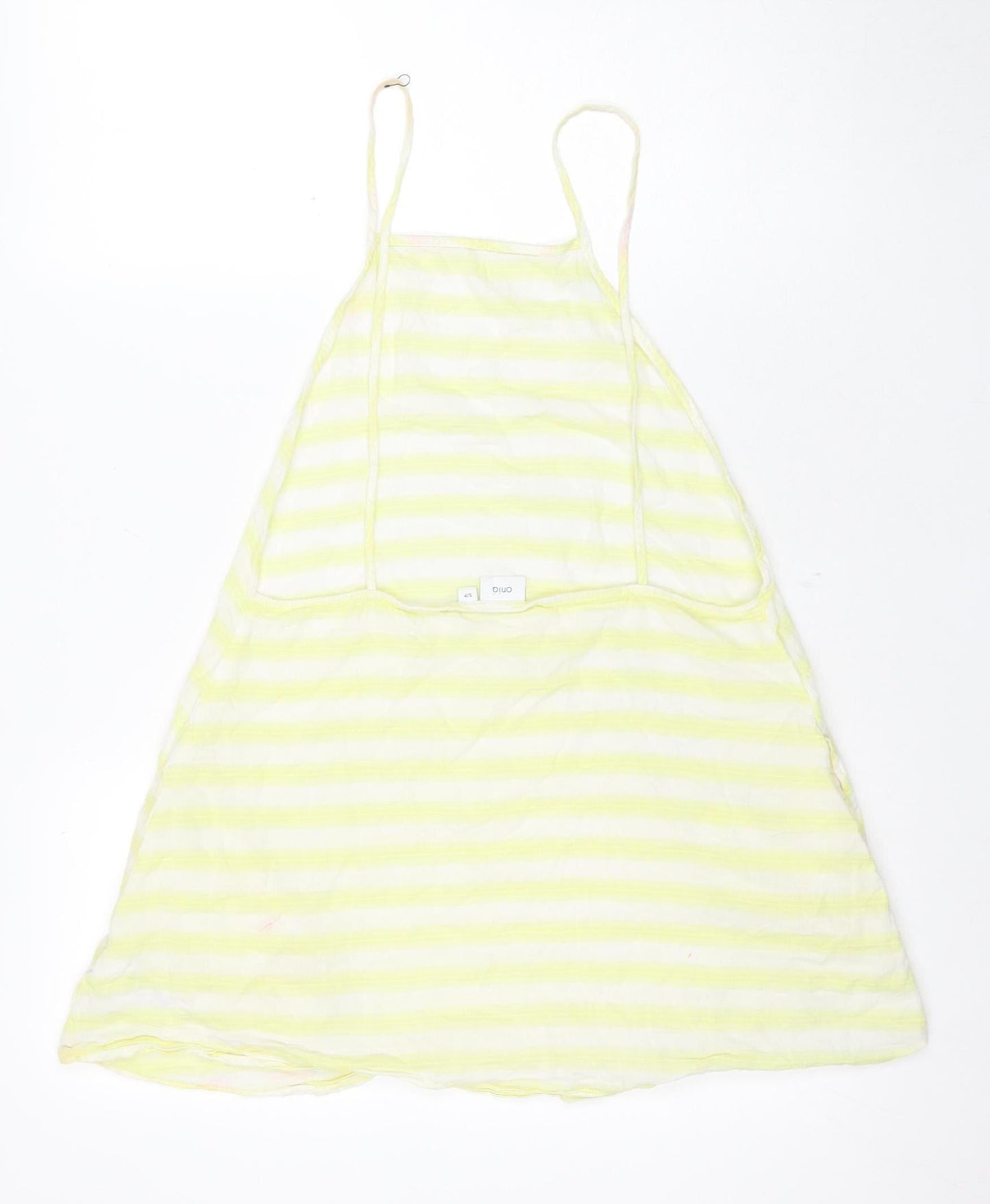 Womens UK Size S Only Yellow Camisole Tank
