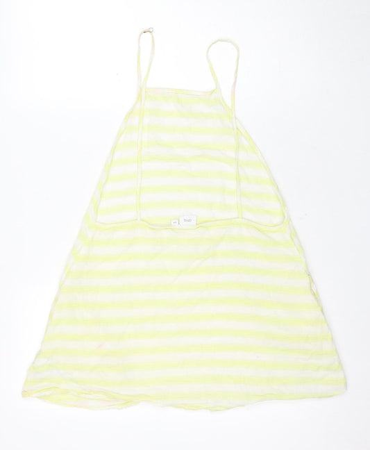 Womens UK Size S Only Yellow Camisole Tank