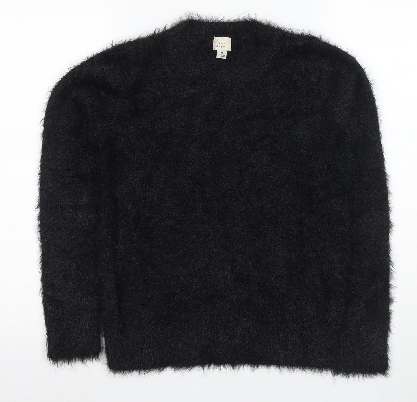 A New Day Women's Black Pullover M Jumper