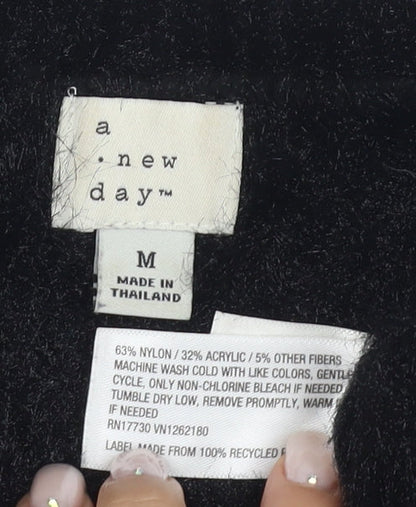 A New Day Women's Black Pullover M Jumper