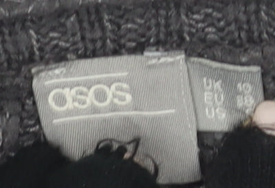 Womens UK Size 12 ASOS Grey Cardigan Jumper