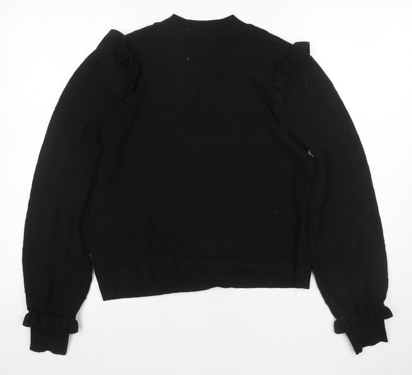 New Look Women’s Black Mock Neck Pullover Jumper