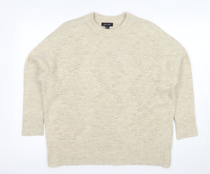 Womens UK Size S New Look Beige Jumper Jumper