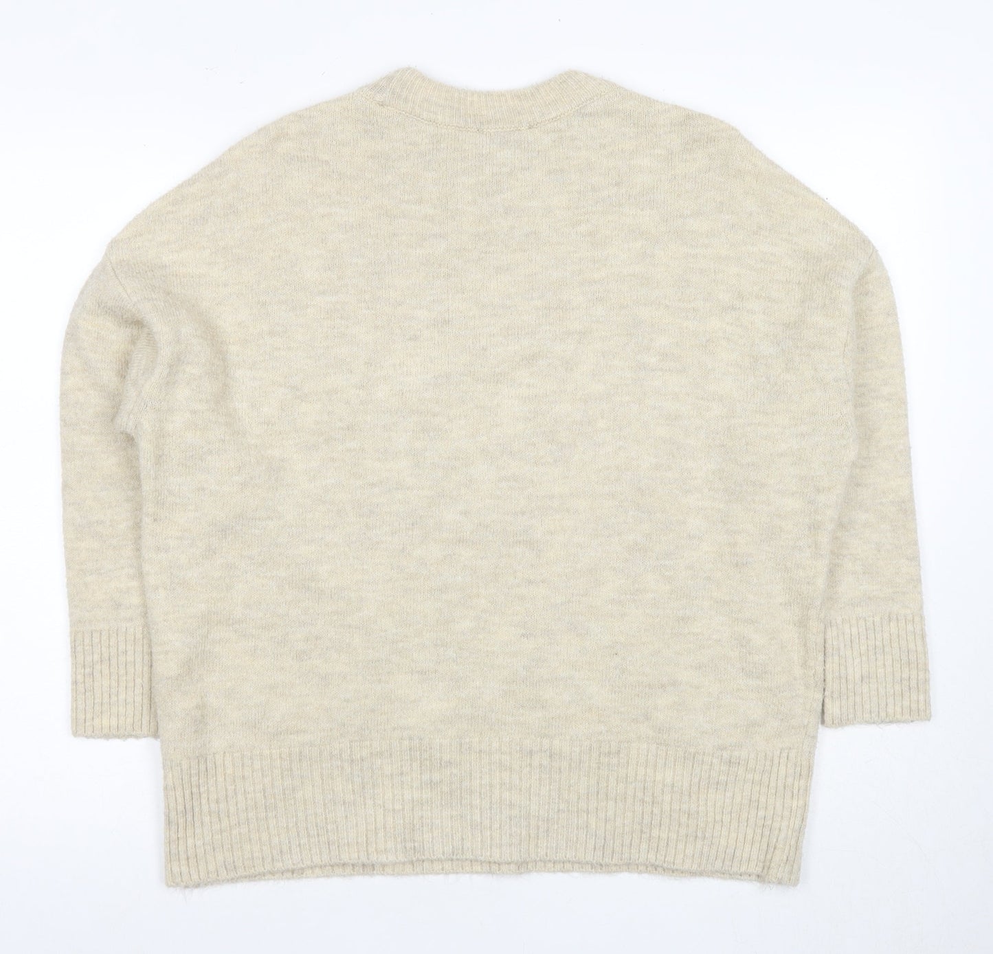 Womens UK Size S New Look Beige Jumper Jumper