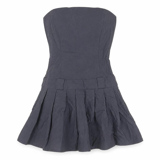 Motel Women's Grey A-Line Mini Dress XS