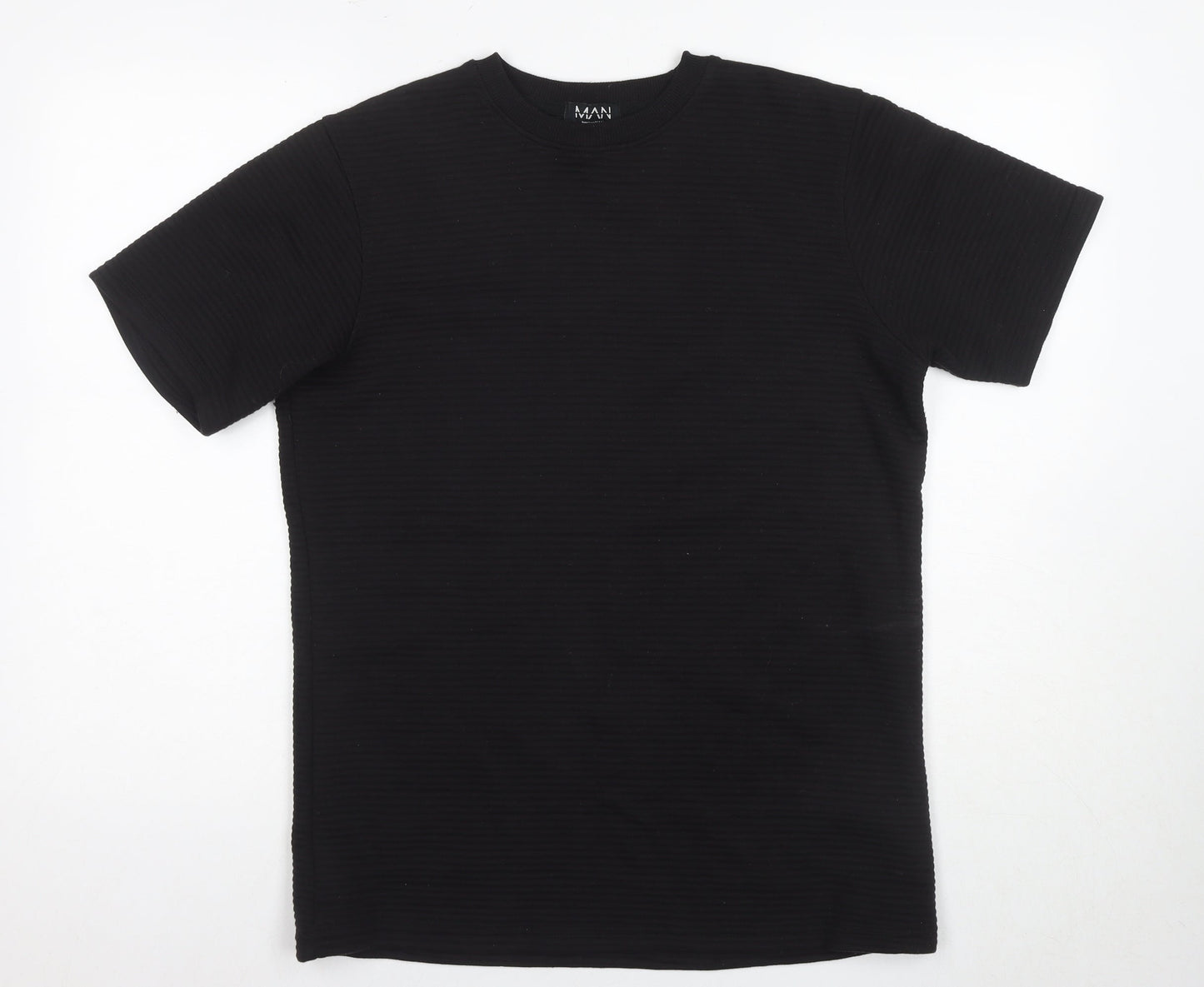 Mens UK Size M boohooMAN Black  T-Shirt