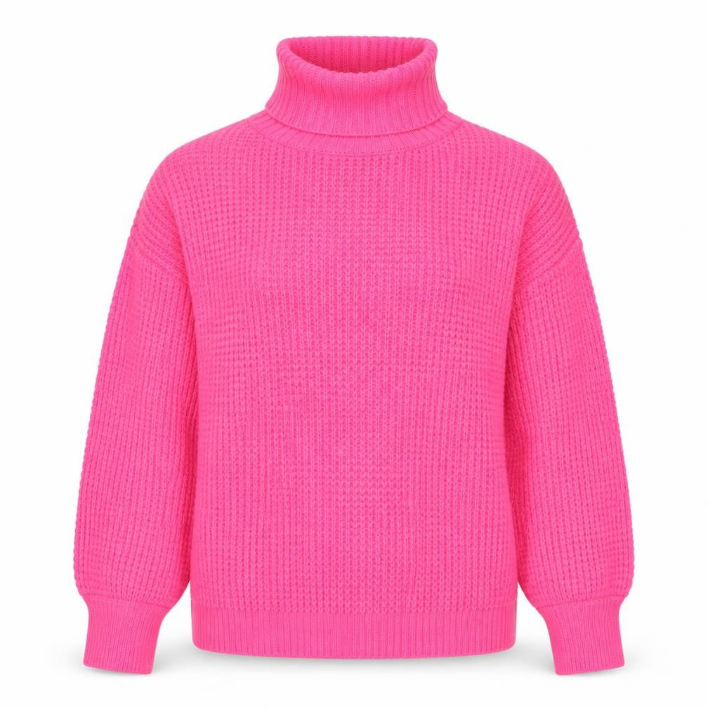 Womens UK Size M Quiz Pink Pullover Jumper