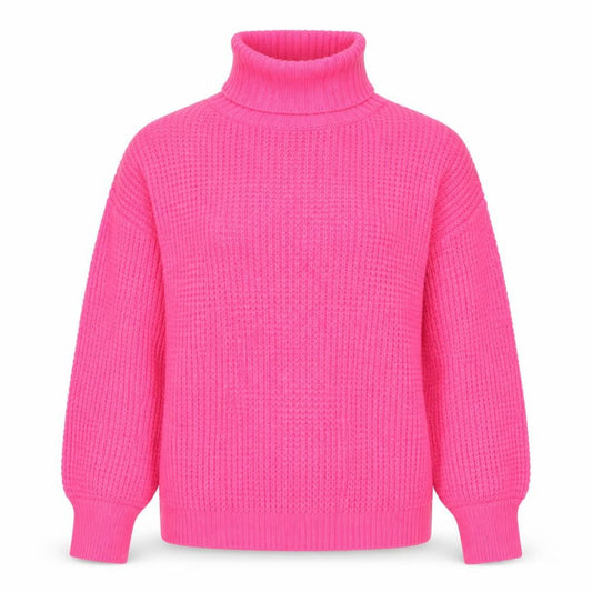 Womens UK Size M Quiz Pink Pullover Jumper