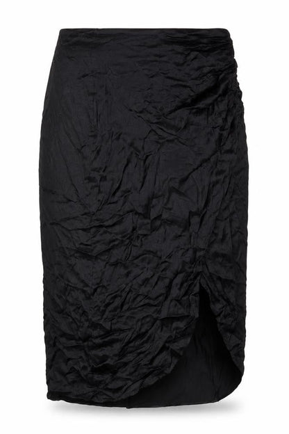 Womens UK Size 12 Zara Straight & Pencil Satin Skirt