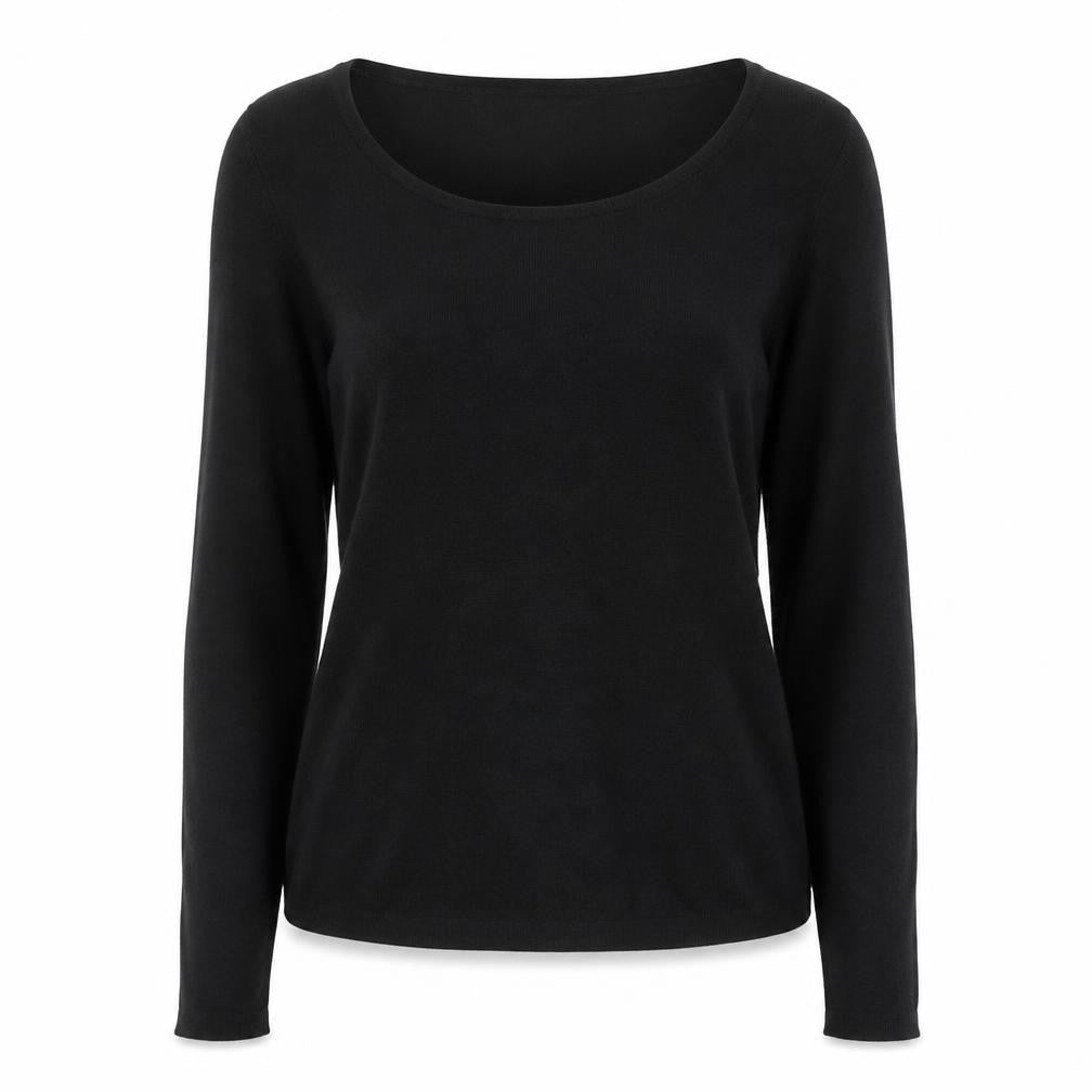Womens UK Size 10 Zara Black Pullover Jumper