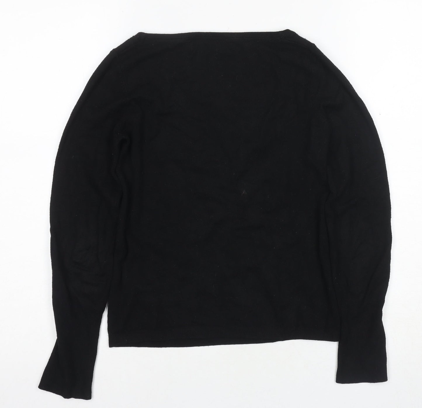 Womens UK Size 10 Zara Black Pullover Jumper