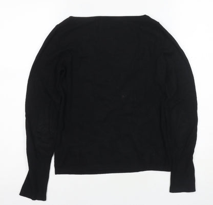 Womens UK Size 10 Zara Black Pullover Jumper