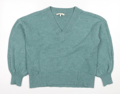 Womens UK Size M NEXT Green Pullover Jumper